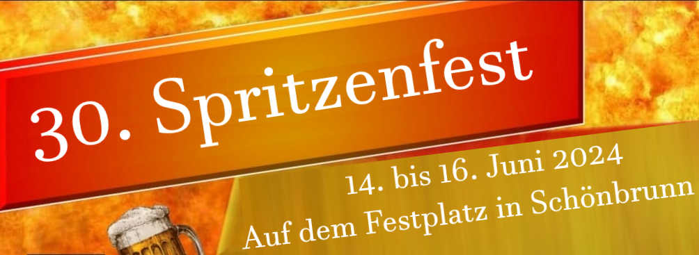 Plakat Spritzenfest 2024